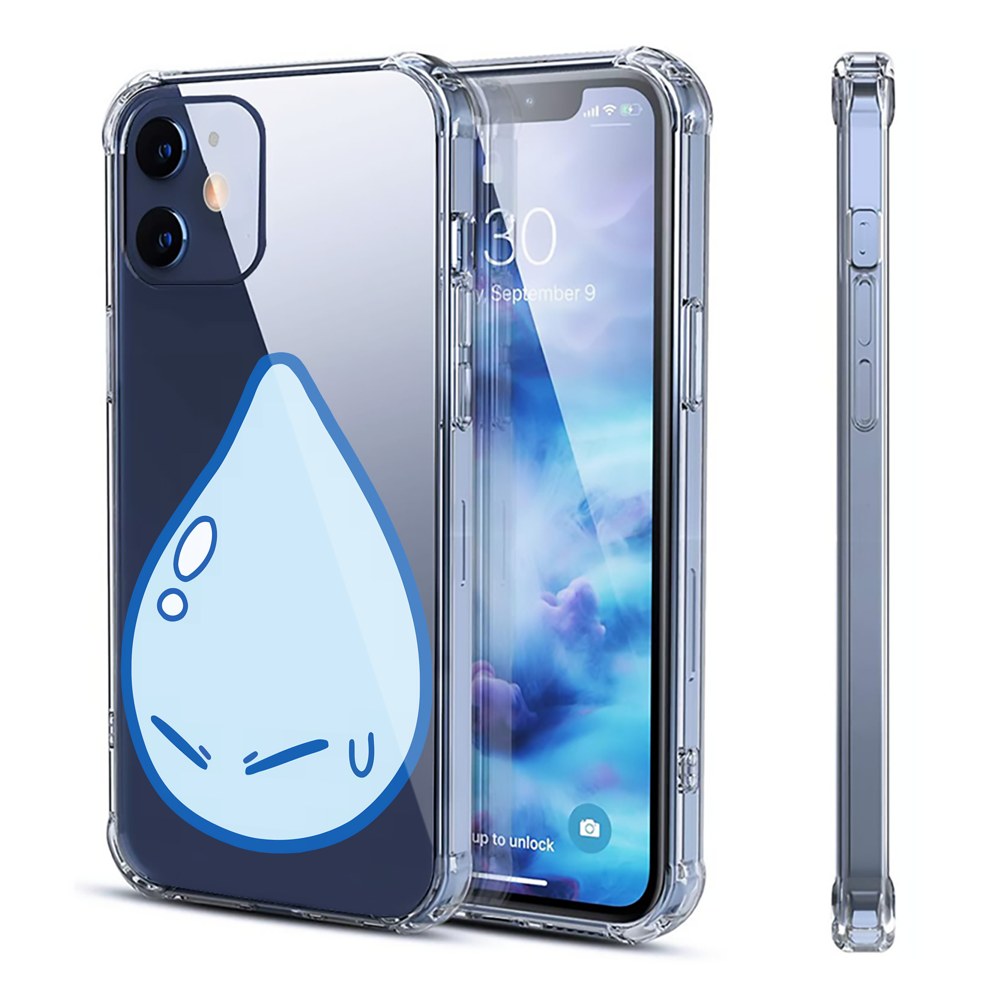 （画像用） 転スラ Regarding Reincarnated to Slime 【iPhone 12シリーズ対応】透明スマホケース（クリアソフトケース）